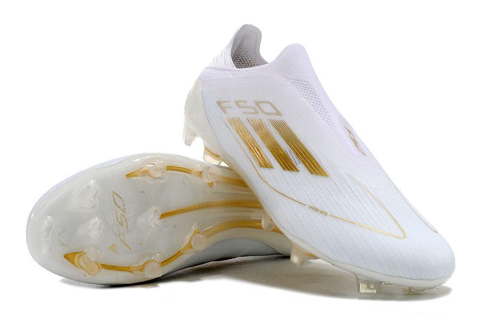 Adidas F50 Gold/White